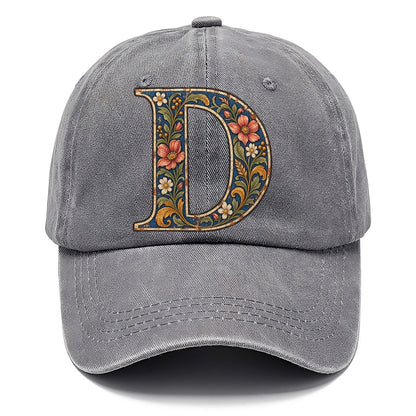 Wildflower D Monogram Classic Cap – Urban Haze