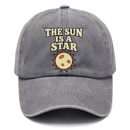 The Sun Is A Star Astronomy And Stargazing Classic Cap – Urban Haze
