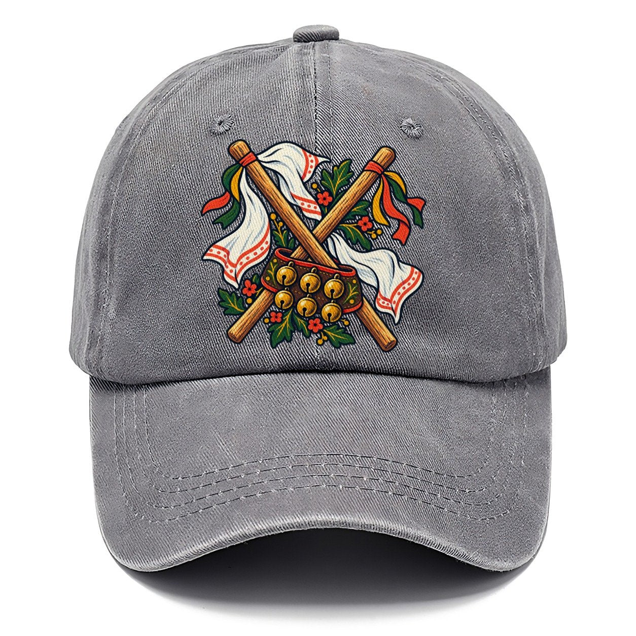 Morris Dance Bells Sticks And Handkerchiefs Uk Culture Heritage Classic Cap – Urban Haze