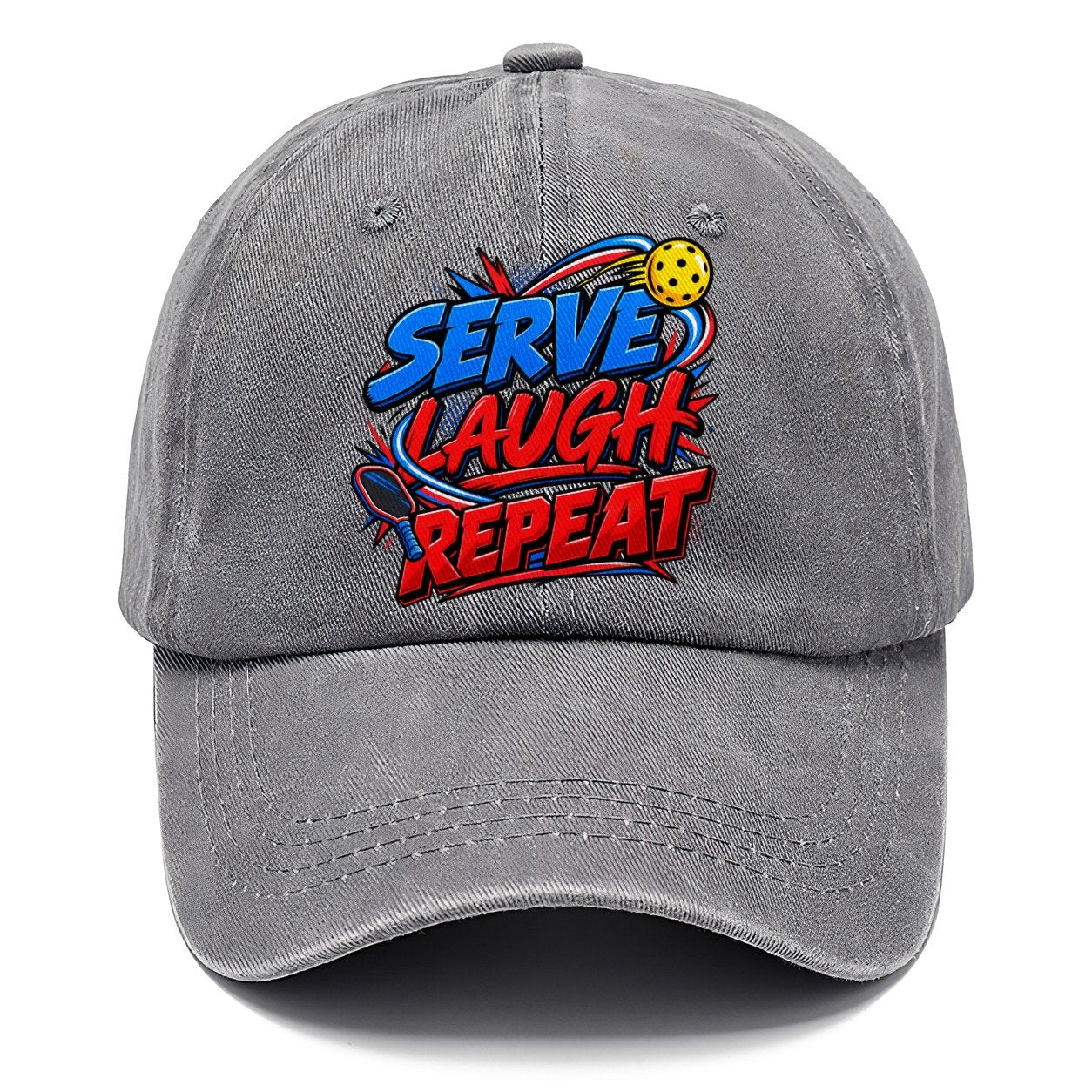 Serve Laugh Repeat Pickleball Life Classic Cap – Urban Haze