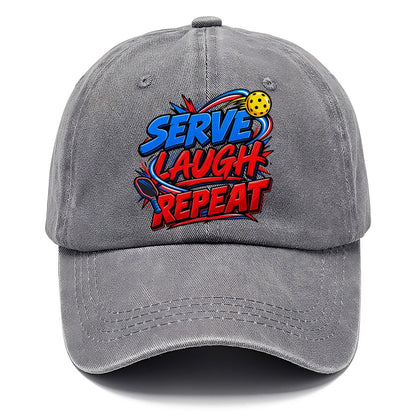 Serve Laugh Repeat Pickleball Life Classic Cap – Urban Haze