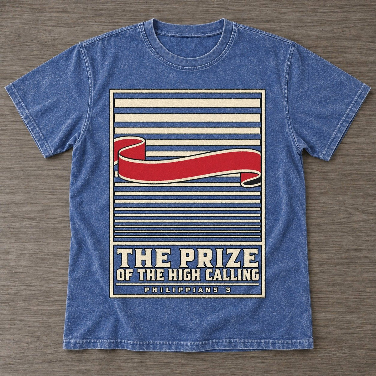 Washed Blue — front view