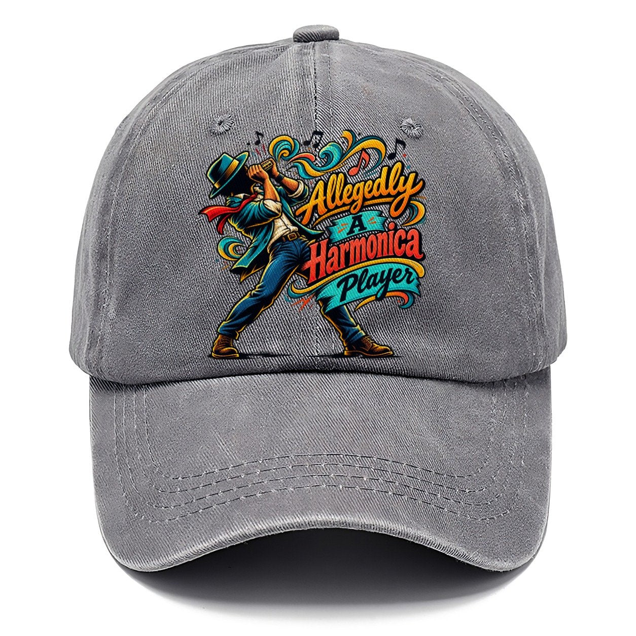 Allegedly A Harmonica Player Music Instruments Classic Cap – Urban Haze