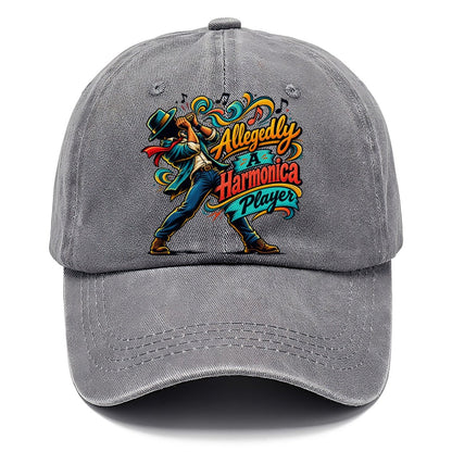 Allegedly A Harmonica Player Music Instruments Classic Cap – Urban Haze