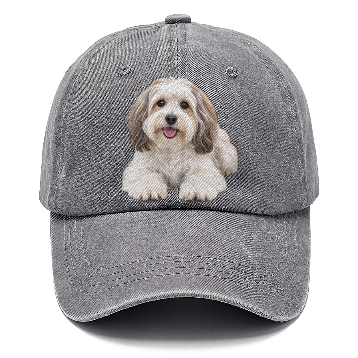 Havanese Lying Down Top Breeds Classic Cap – Urban Haze