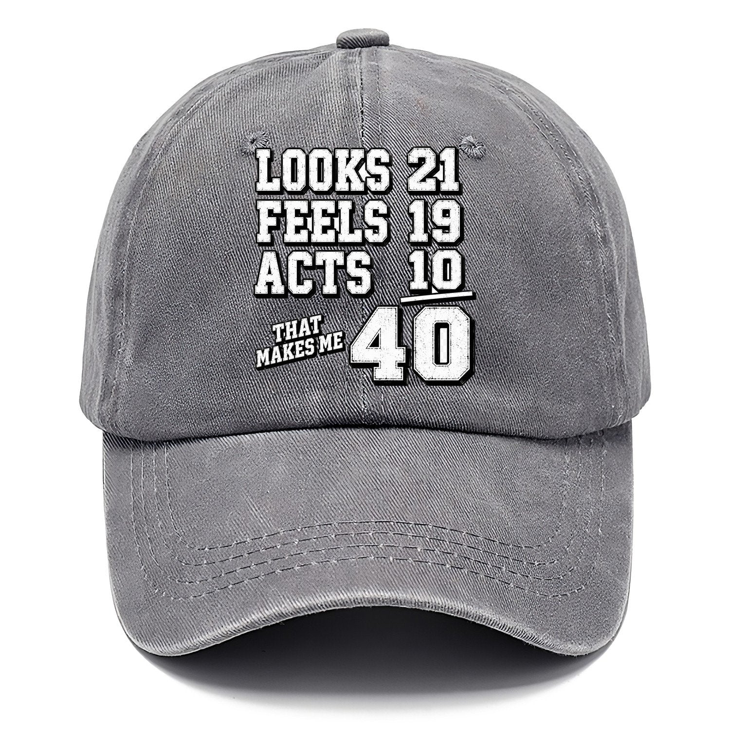 Looks Feels Acts 40 Classic Cap – Urban Haze