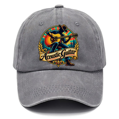 Acoustic Guitar Crest Music Instruments Classic Cap – Urban Haze
