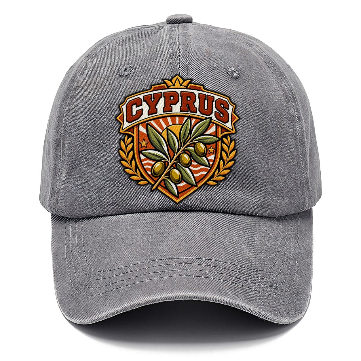 Cyprus Retro Badge Country Logos Classic Cap – Urban Haze