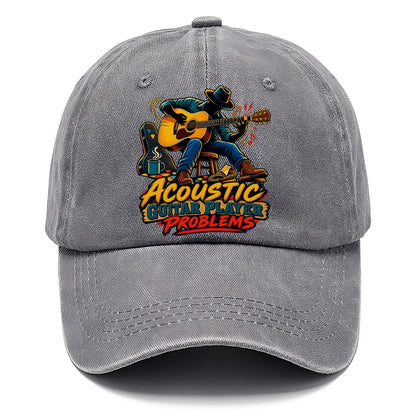 Acoustic Guitar Player Problems Music Instruments Classic Cap – Urban Haze