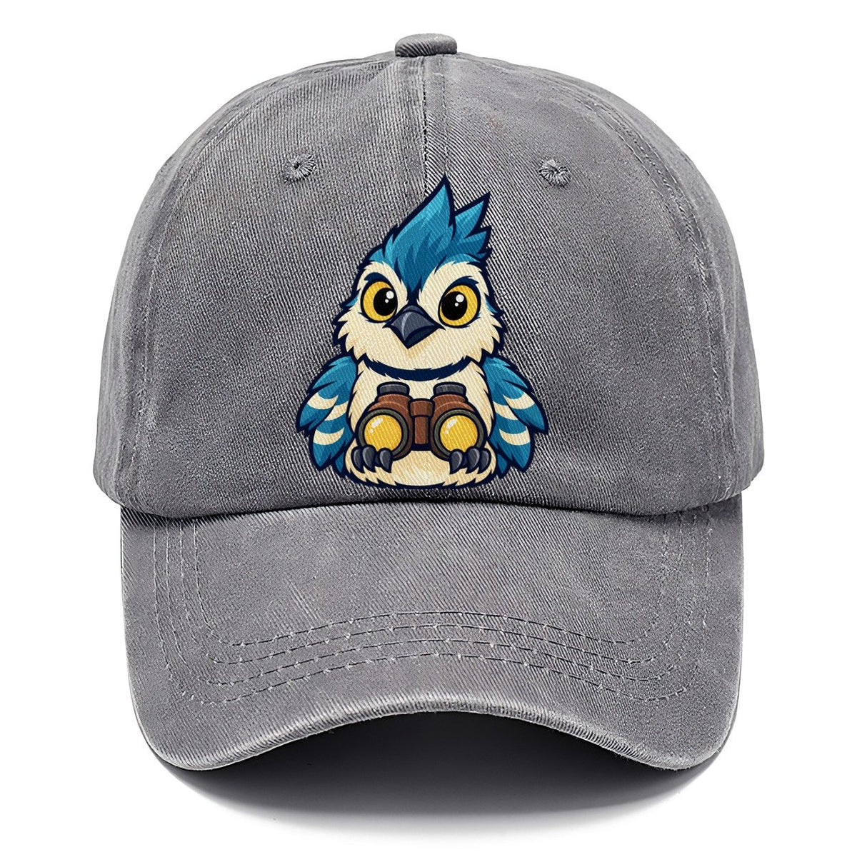 Jay With Binoculars Birdwatching Classic Cap – Urban Haze