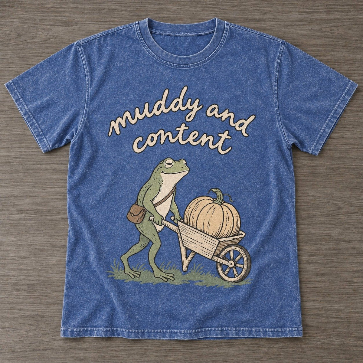 Washed Blue — front view