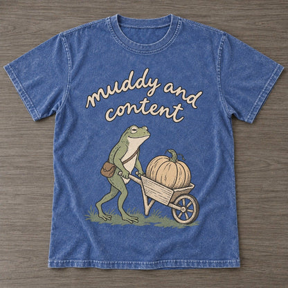 Washed Blue — front view