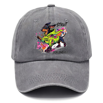 Strut Street Paws Y2K Energy Classic Cap – Urban Haze