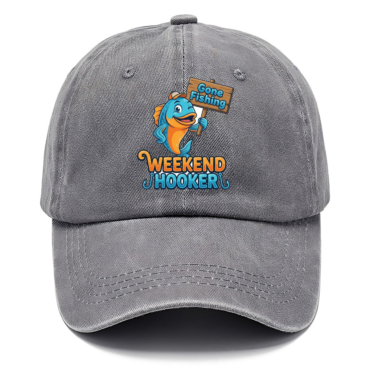 Gone Fishing Weekend Hooker Classic Cap – Urban Haze