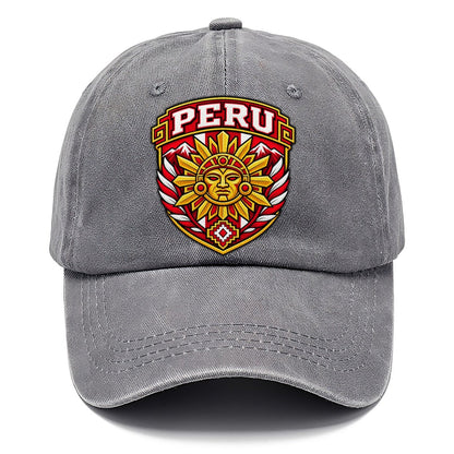 Peru Retro Badge Country Logos Classic Cap – Urban Haze