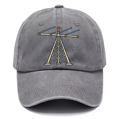 Antenna Tower Silhouette Amateur Radio Classic Cap – Urban Haze