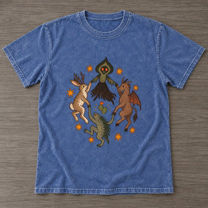 Washed Blue — front view