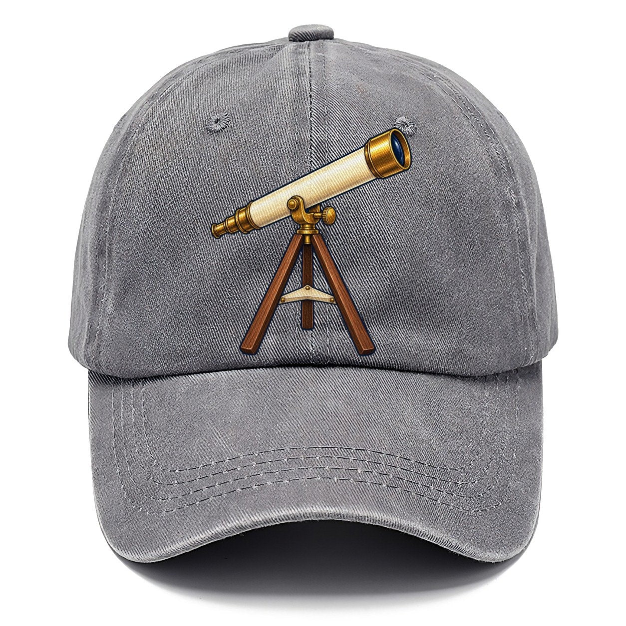 Brass Refractor On Its Tripod Astronomy And Stargazing Classic Cap – Urban Haze