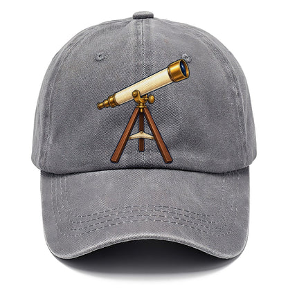 Brass Refractor On Its Tripod Astronomy And Stargazing Classic Cap – Urban Haze