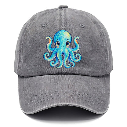 Octopus Curious Wave Sea Sprite Classic Cap – Urban Haze