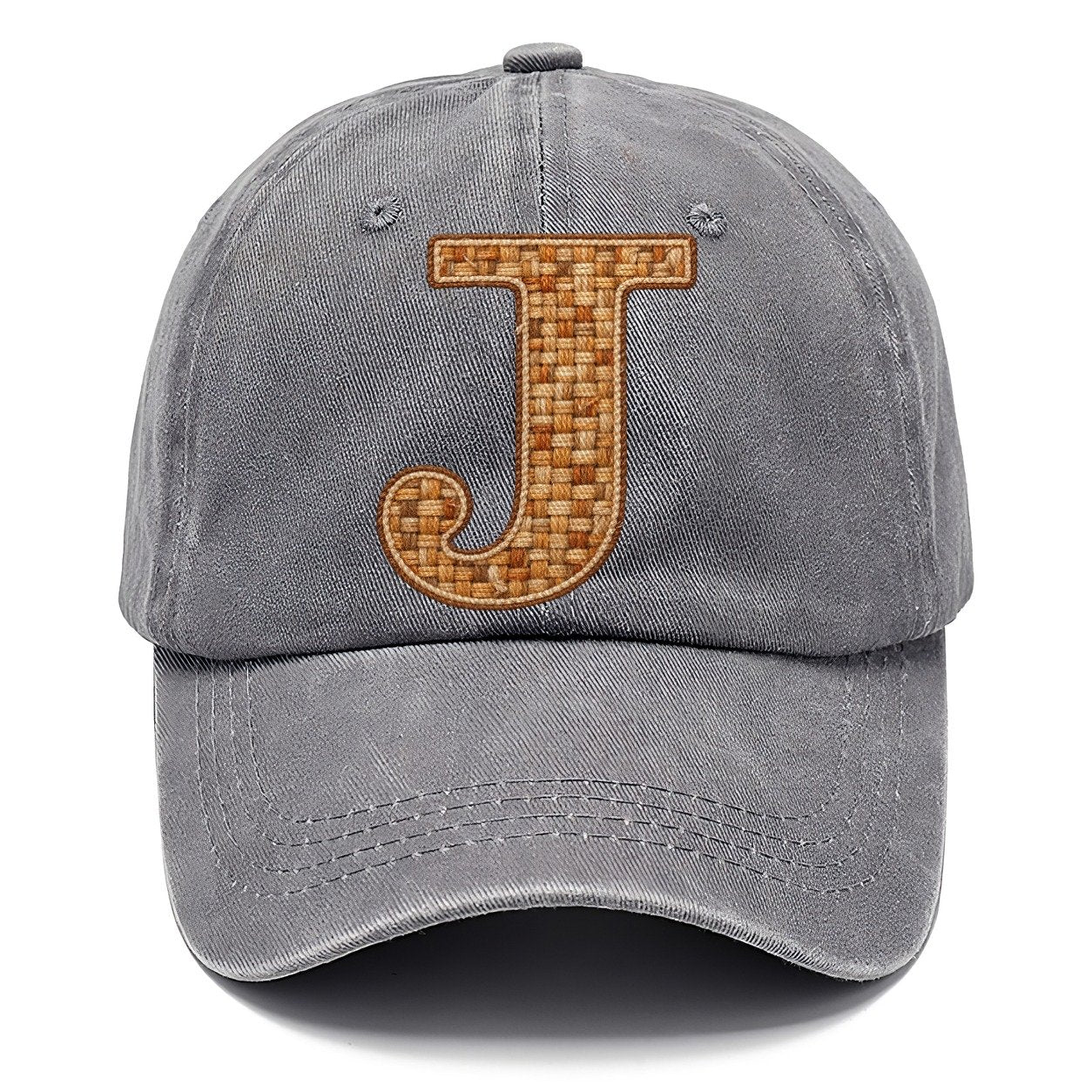 Woven Tweed J Monogram Classic Cap – Urban Haze