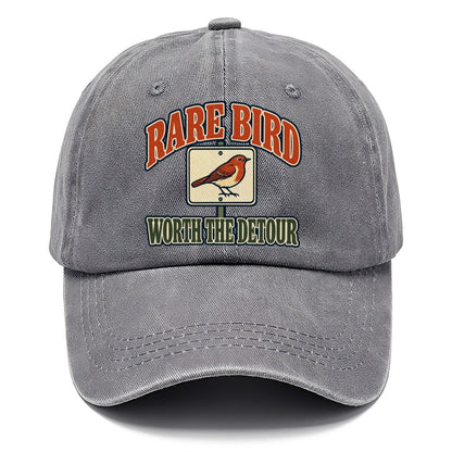 Rare Bird Worth The Detour Birdwatching Classic Cap – Urban Haze