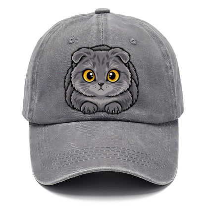 Scottish Fold Loaf Peeking Cats Classic Cap – Urban Haze