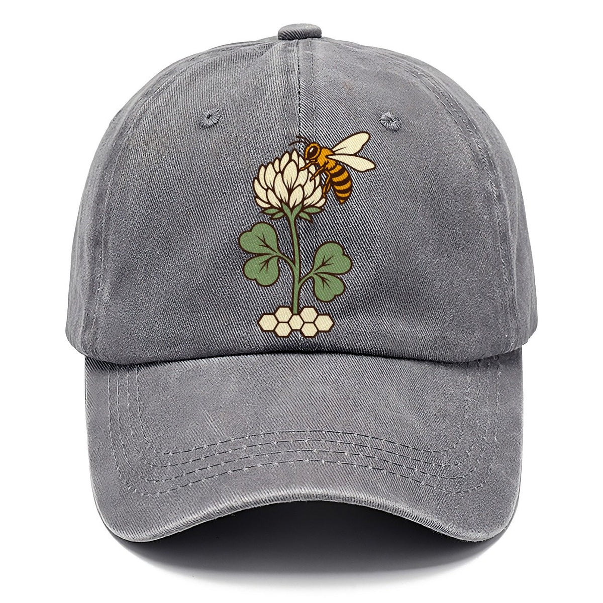 Clover And Bee Pairing Beekeeping Classic Cap – Urban Haze