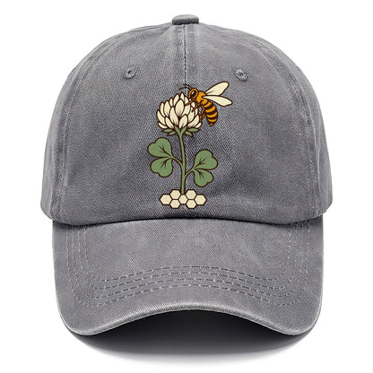 Clover And Bee Pairing Beekeeping Classic Cap – Urban Haze