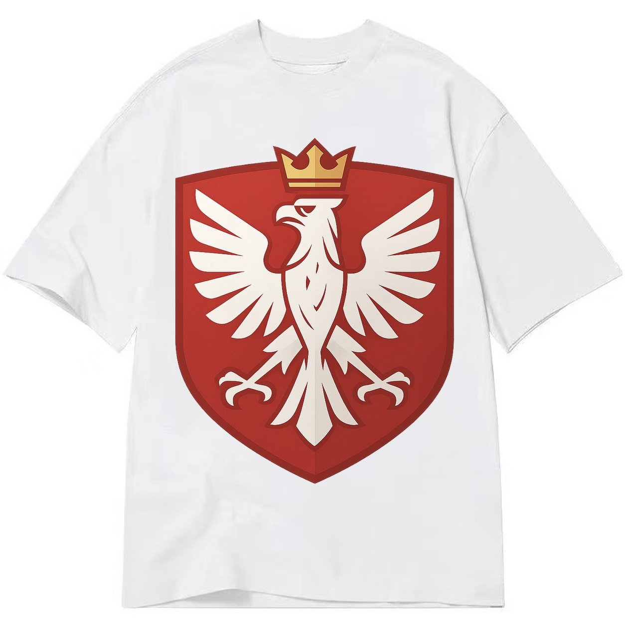Poland White Eagle Classic T-shirt – White