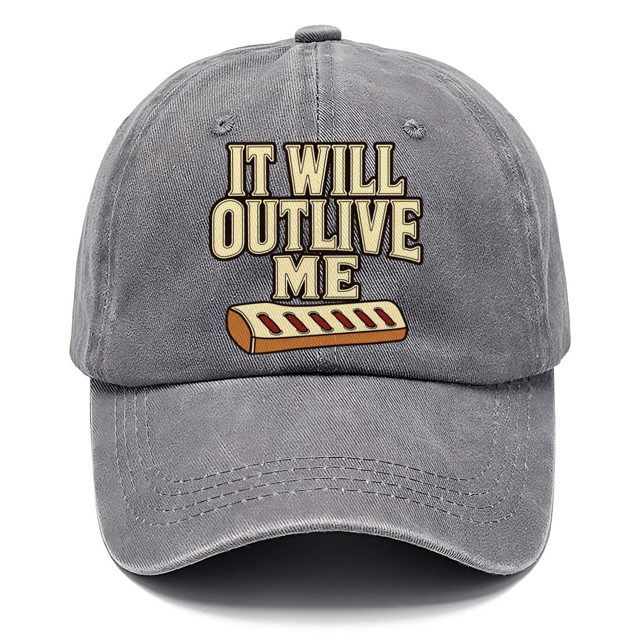 It Will Outlive Me Leathercraft Classic Cap – Urban Haze