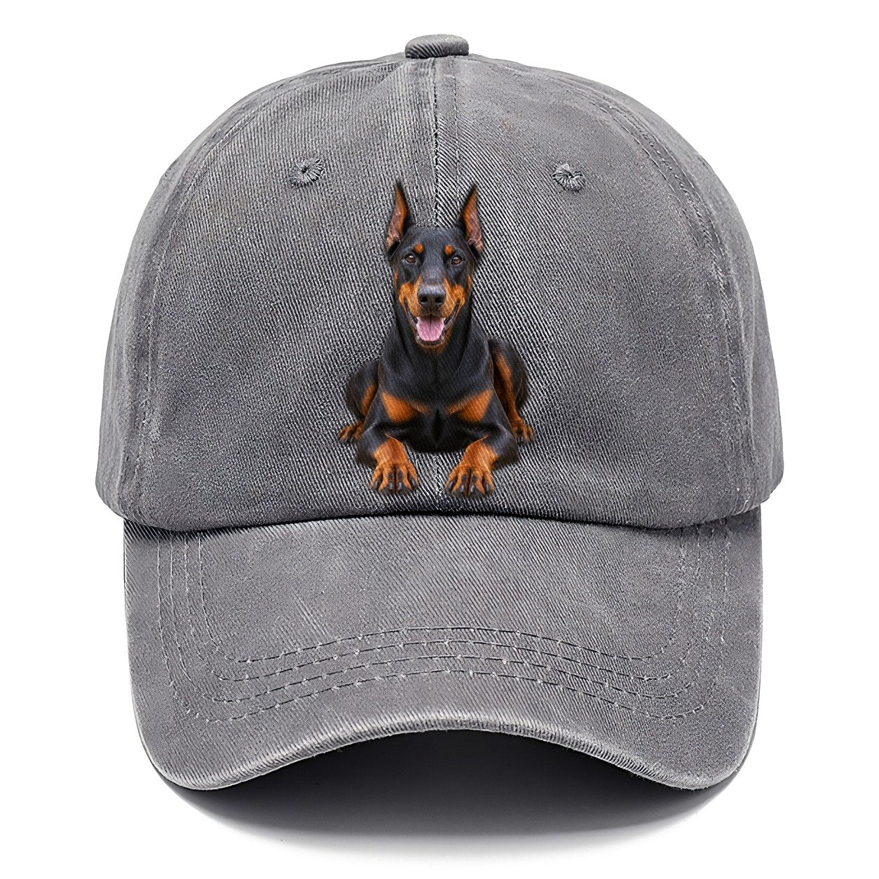 Doberman Pinscher Sitting Top Breeds Classic Cap – Urban Haze