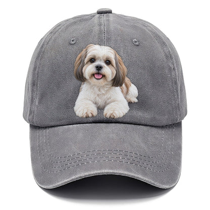 Shih Tzu Lying Down Top Breeds Classic Cap – Urban Haze