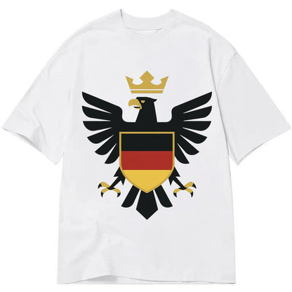 Germany Eagle Emblem Classic T-shirt – White