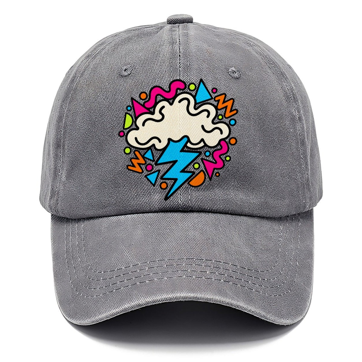 Squiggle Lightning Cloud Crazy Styles Classic Cap – Urban Haze