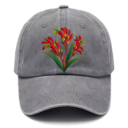 Western Australia Red And Green Kangaroo Paw Australia Cultural Icons Classic Cap – Urban Haze
