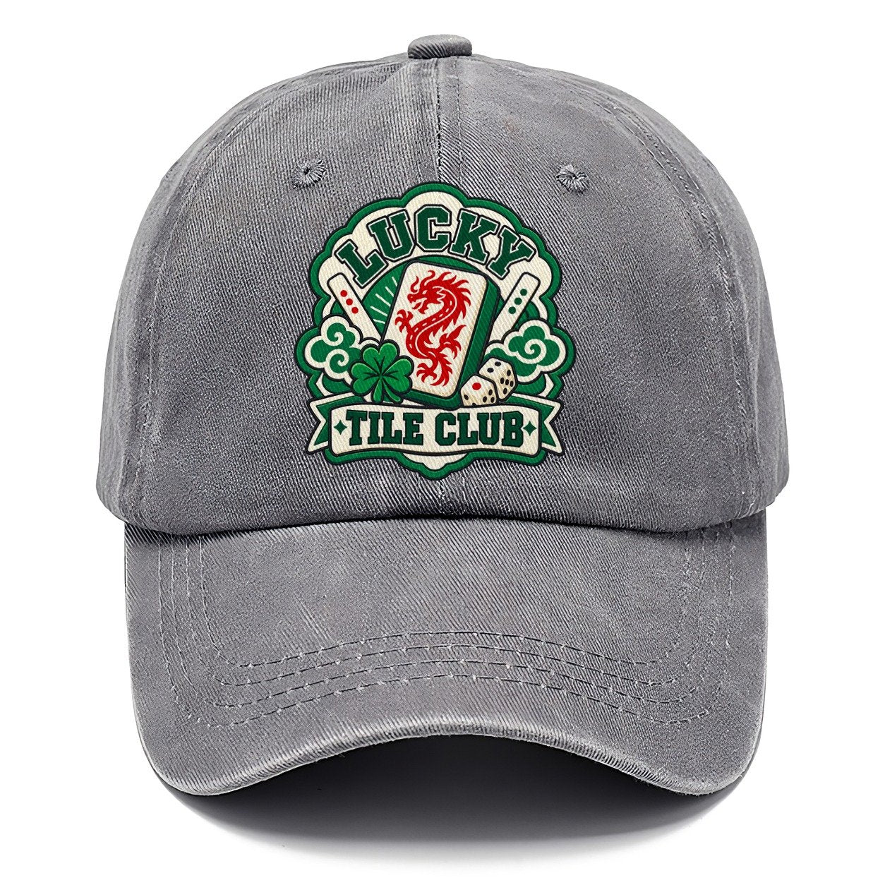 Lucky Tile Club Mahjong Game Night Classic Cap – Urban Haze