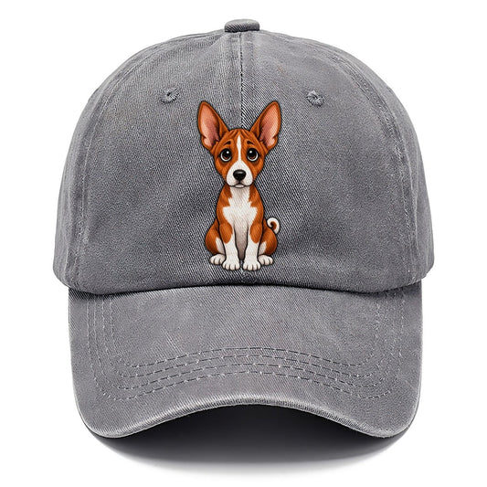 Basenji Sitting Sweetheart Classic Cap – Urban Haze
