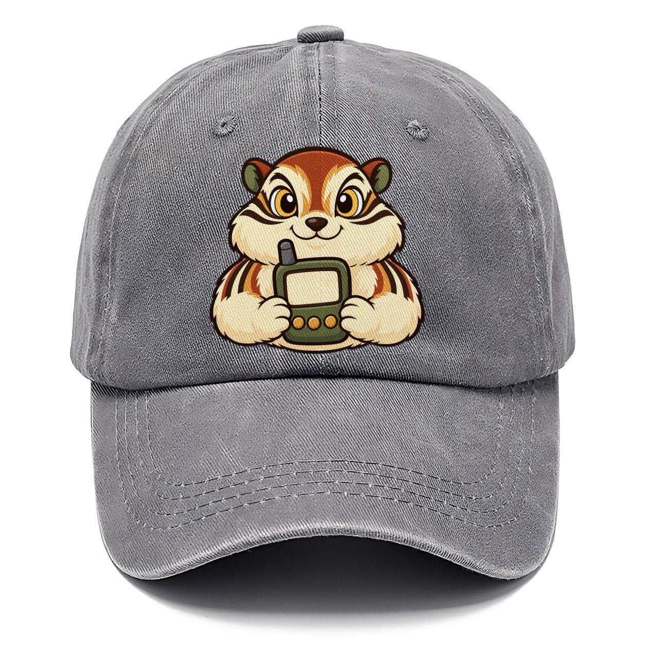 Chipmunk With A Locator Geocaching Classic Cap – Urban Haze