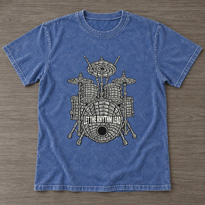 Washed Blue — front view