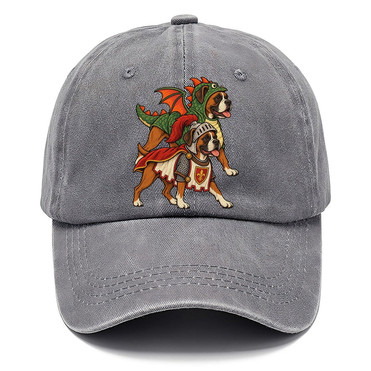 2 Boxers In Halloween Costumes Hdp 32 Parade Lineup Halloween Dog Parade Classic Cap – Urban Haze