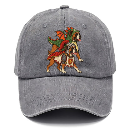 2 Boxers In Halloween Costumes Hdp 32 Parade Lineup Halloween Dog Parade Classic Cap – Urban Haze