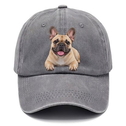 French Bulldog Lying Down Top Breeds Classic Cap – Urban Haze