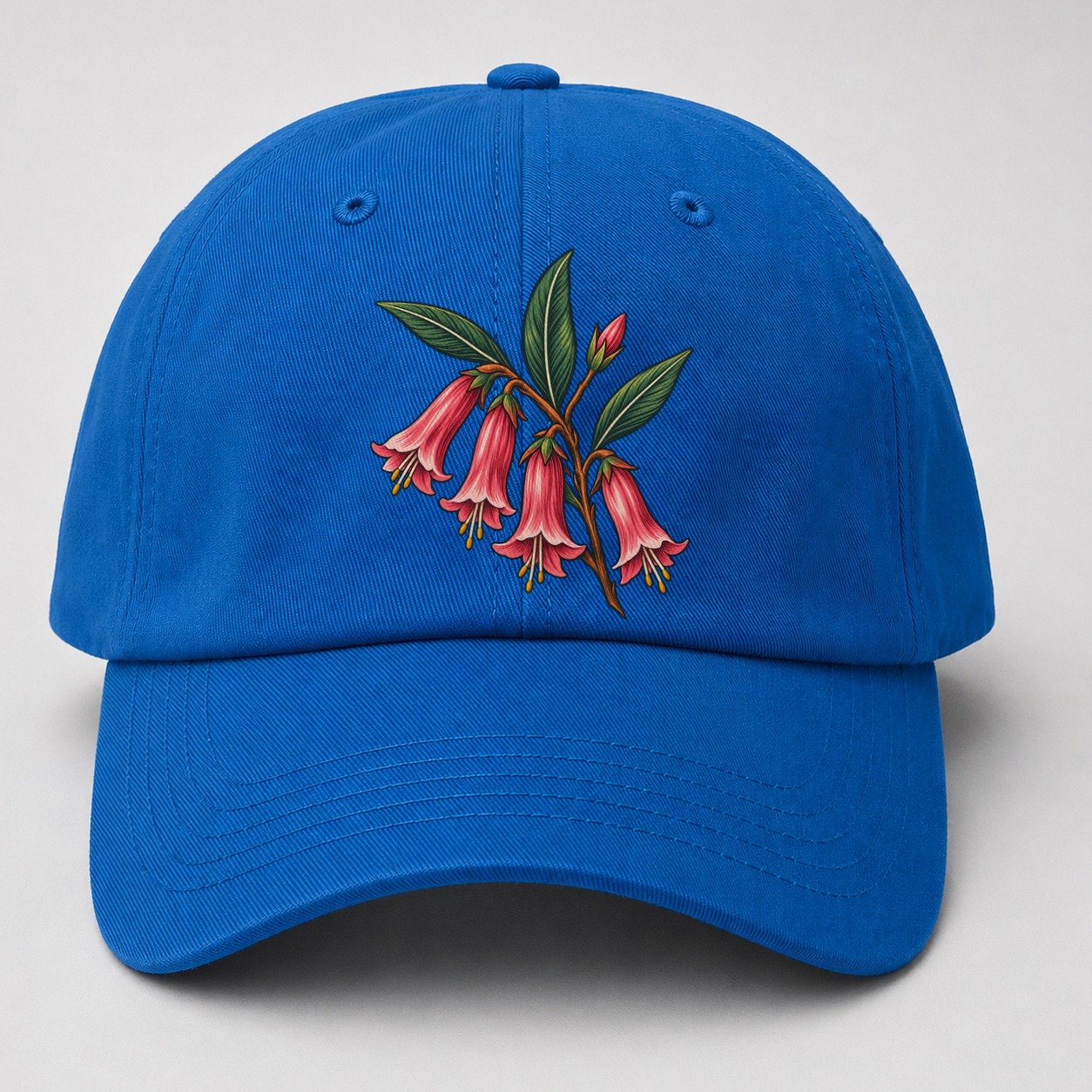 Victoria Common Pink Heath Australia Cultural Icons Baseball Cap – Blue