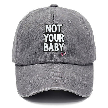 Not Your Baby Classic Cap – Urban Haze