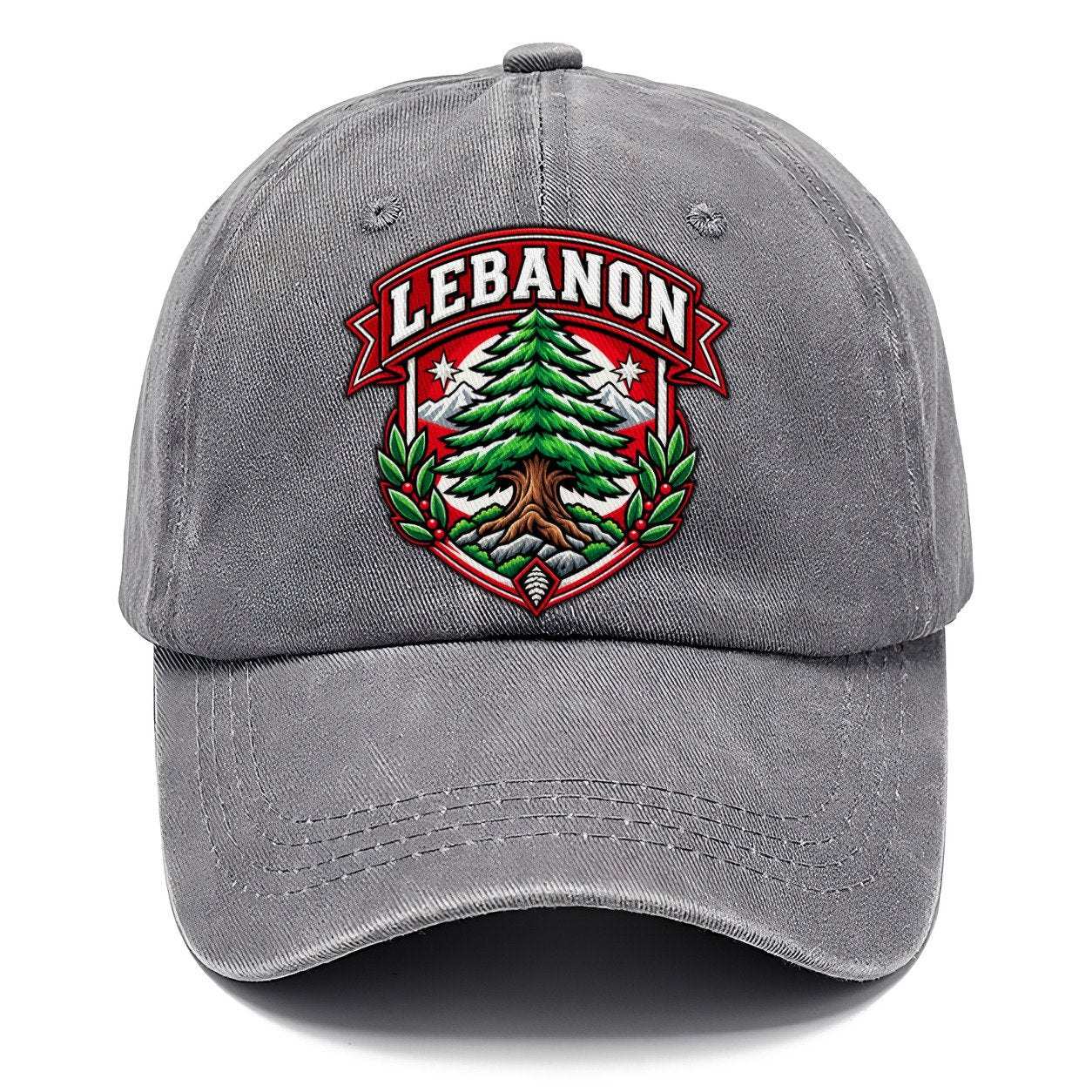 Lebanon Retro Badge Country Logos Classic Cap – Urban Haze