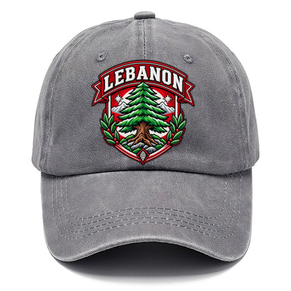 Lebanon Retro Badge Country Logos Classic Cap – Urban Haze