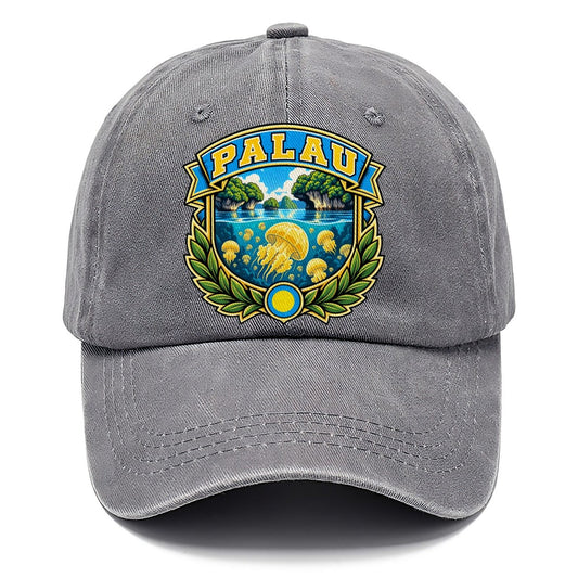 Palau Retro Badge Country Logos Classic Cap – Urban Haze