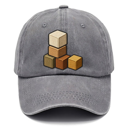 Stack Of Resource Cubes Board Games Classic Cap – Urban Haze
