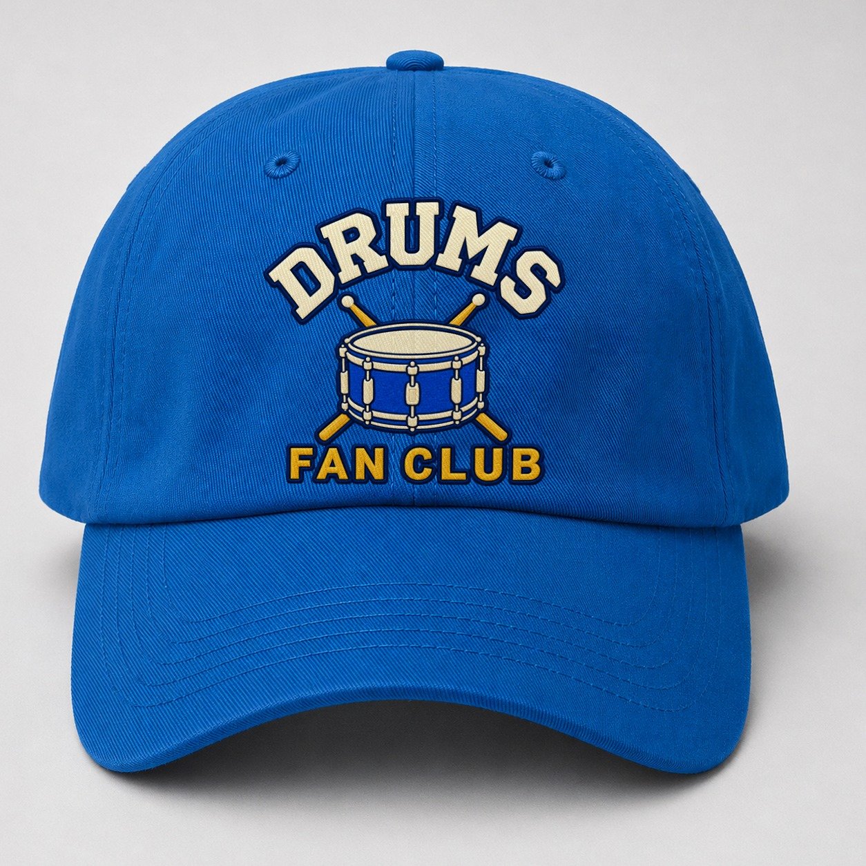 Drums Fan Club Baseball Cap – Blue